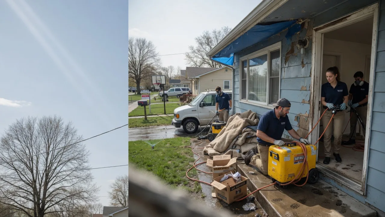 Basement Flood Cleanup in Mitchell, SD near me